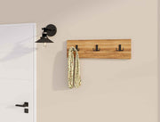 Gancho de Parede – 36cm x 12cm x 1.8cm – Nogueira – MDF