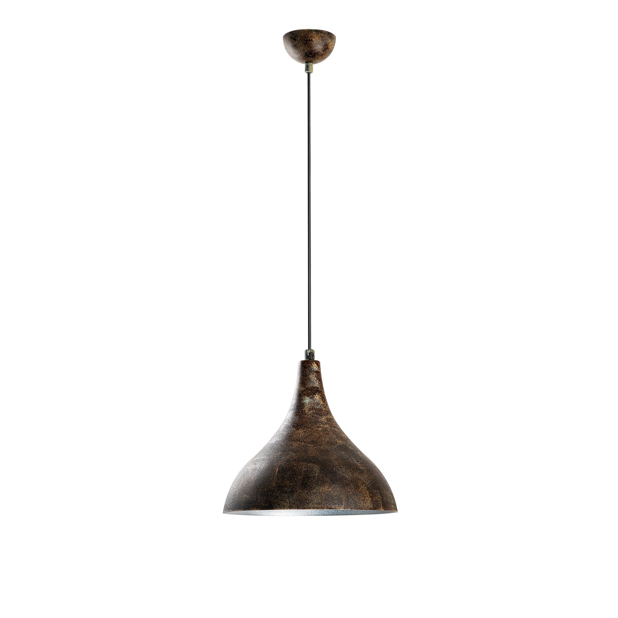 Candeeiro de Teto Elegante – 23 x 16 cm – Cor de antiguidade – Metal