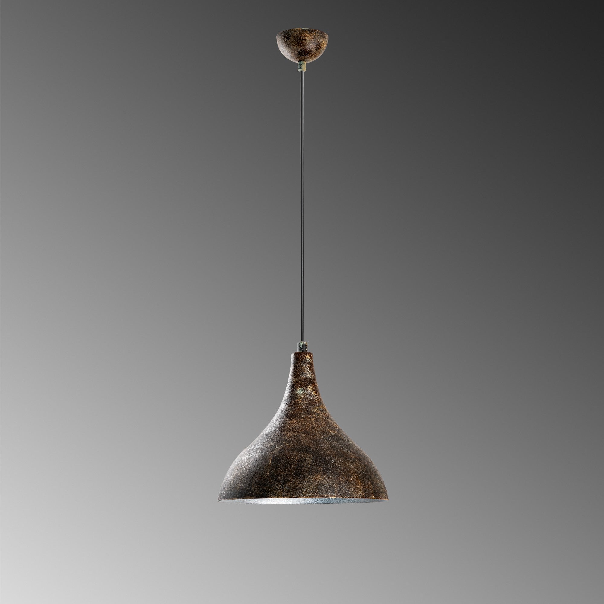 Candeeiro de Teto Elegante – 23 x 16 cm – Cor de antiguidade – Metal