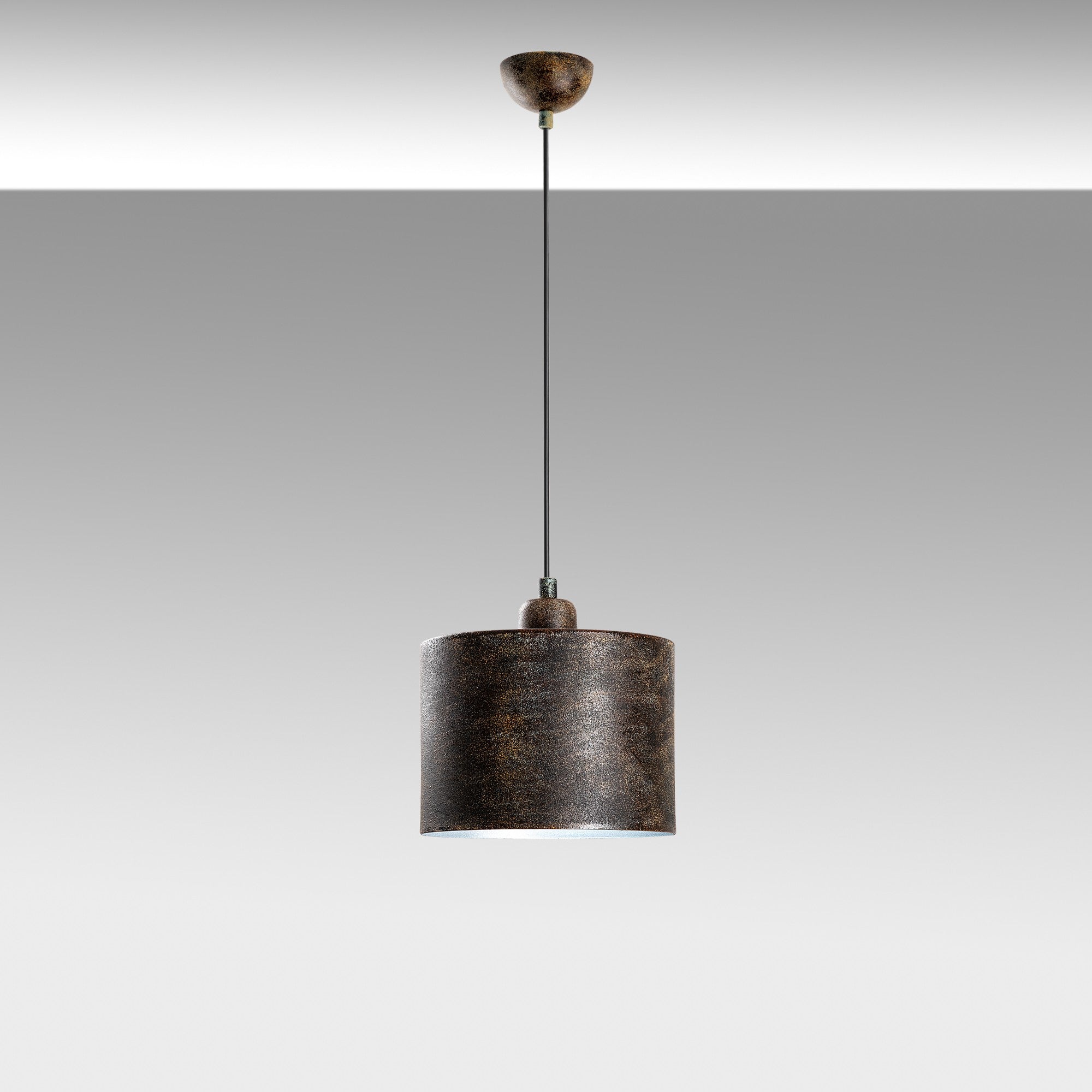 Candeeiro de Teto ajustável – Ø20 cm – cor antiquada – metal