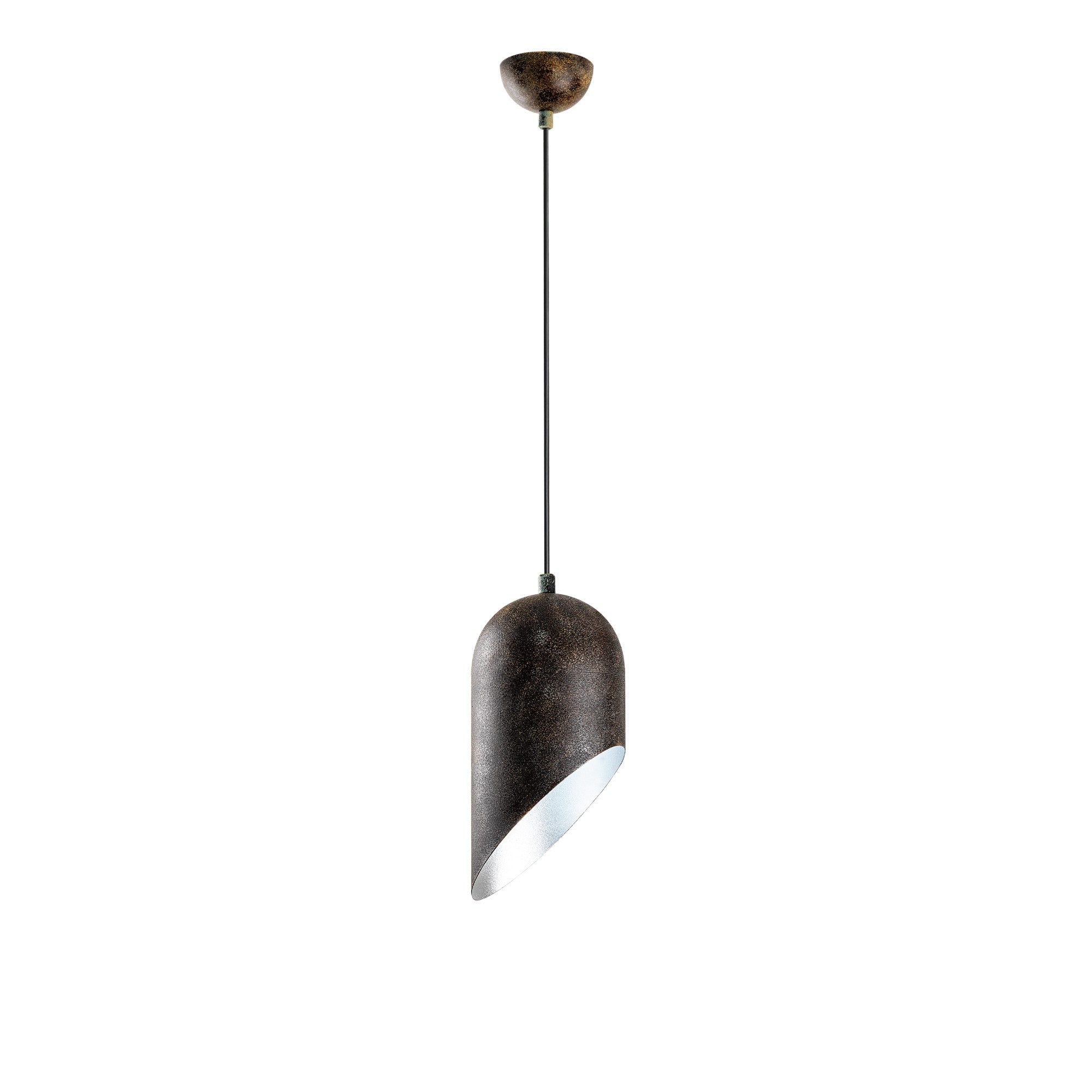 Candeeiro de Teto elegante ajustável – Ø14 cm – Cor antiquada – Corpo de metal