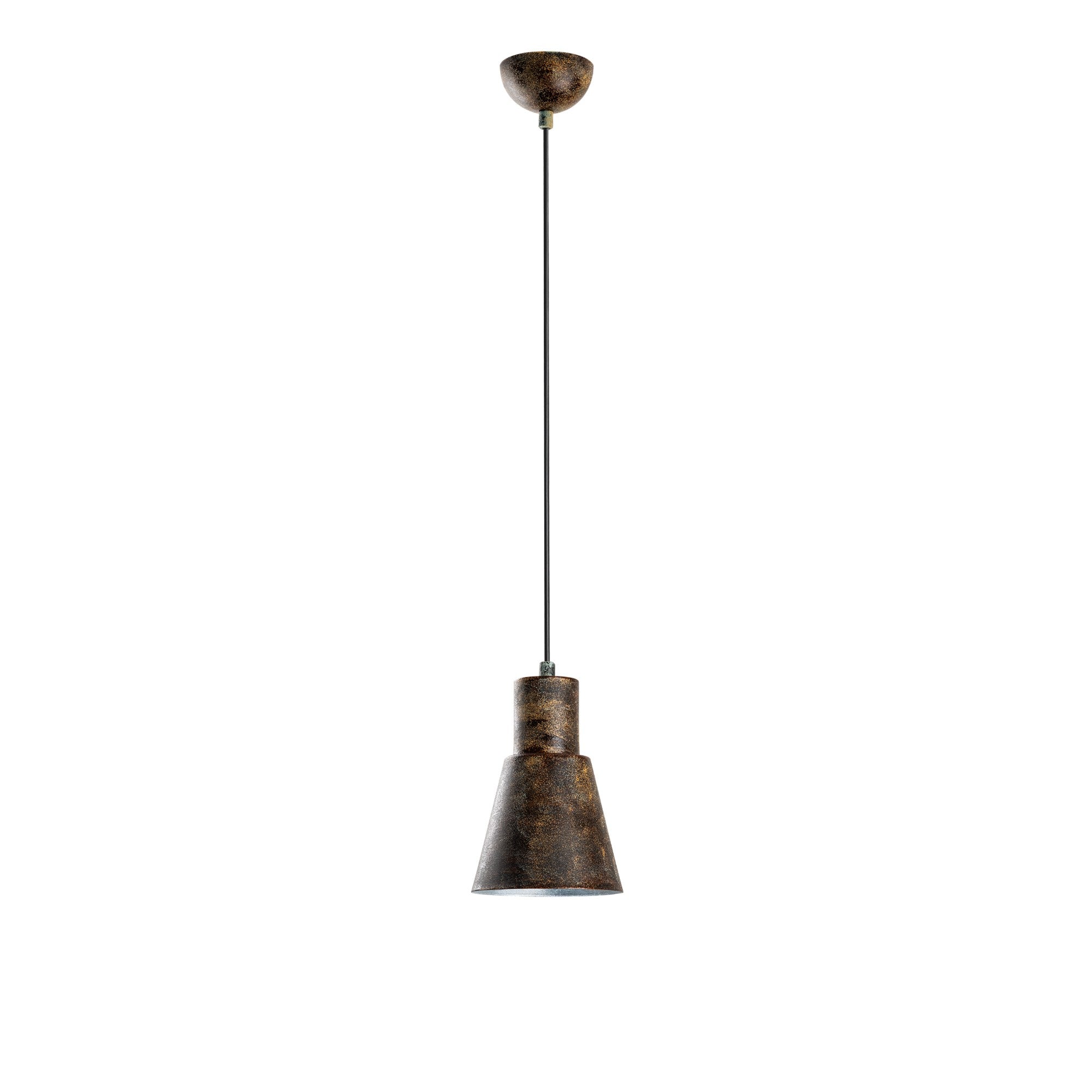 Candeeiro de Teto ajustável – Ø14 x 20 cm – cor antiquada – metal