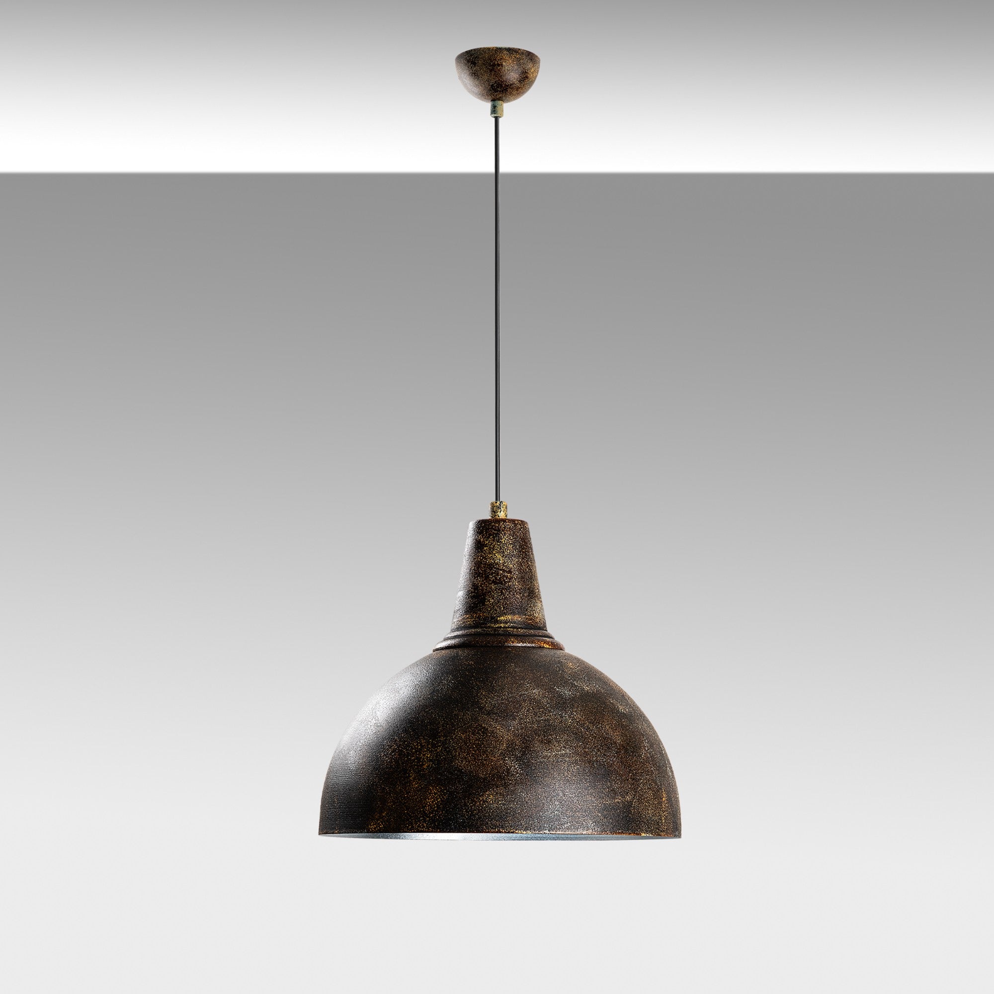 Candeeiro de Teto elegante ajustável – Ø30 cm – cor antiquada – metal