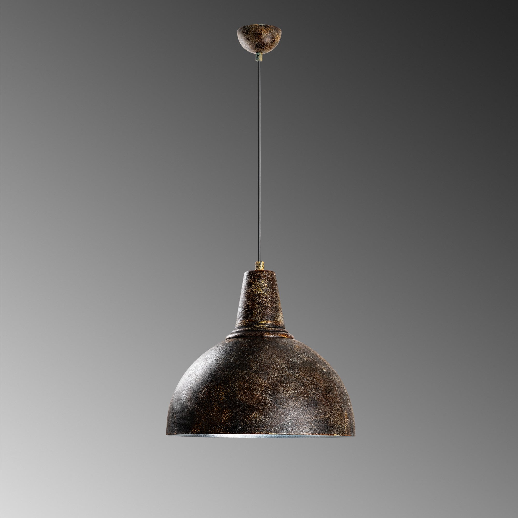 Candeeiro de Teto elegante ajustável – Ø30 cm – cor antiquada – metal