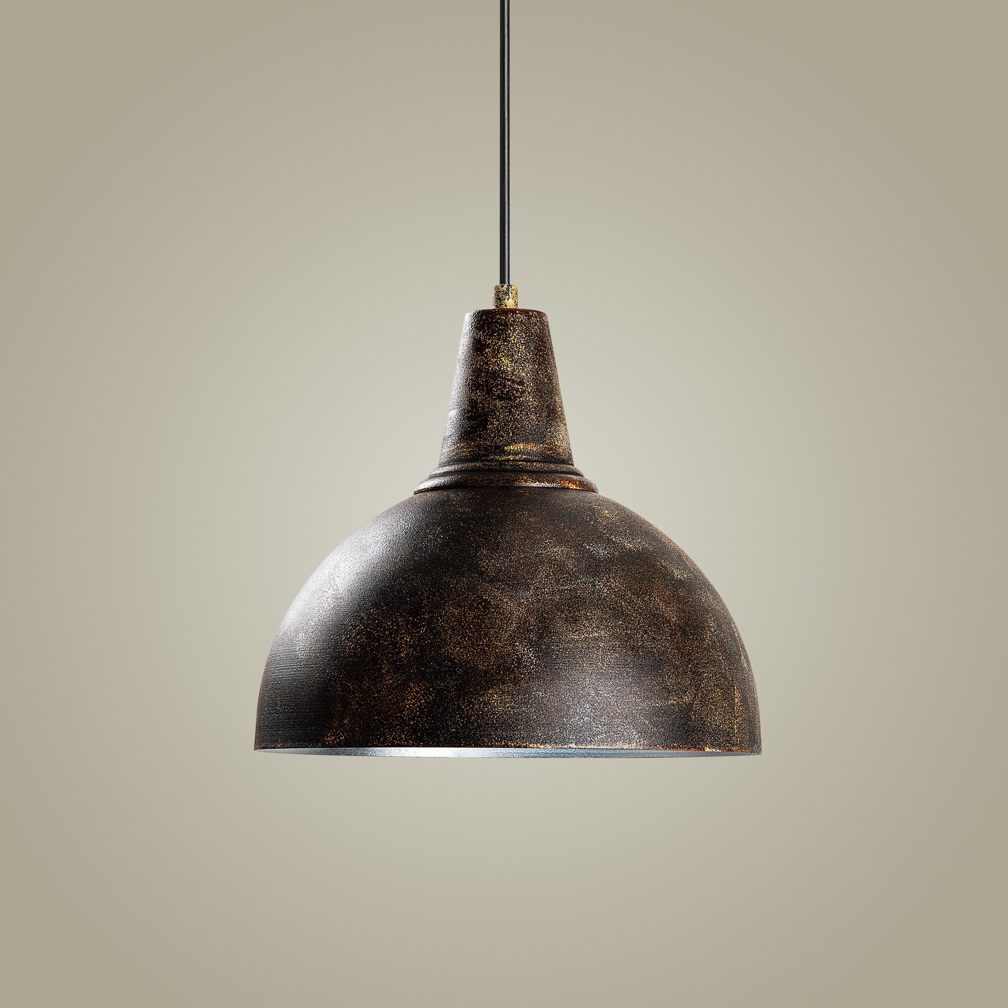 Candeeiro de Teto elegante ajustável – Ø30 cm – cor antiquada – metal