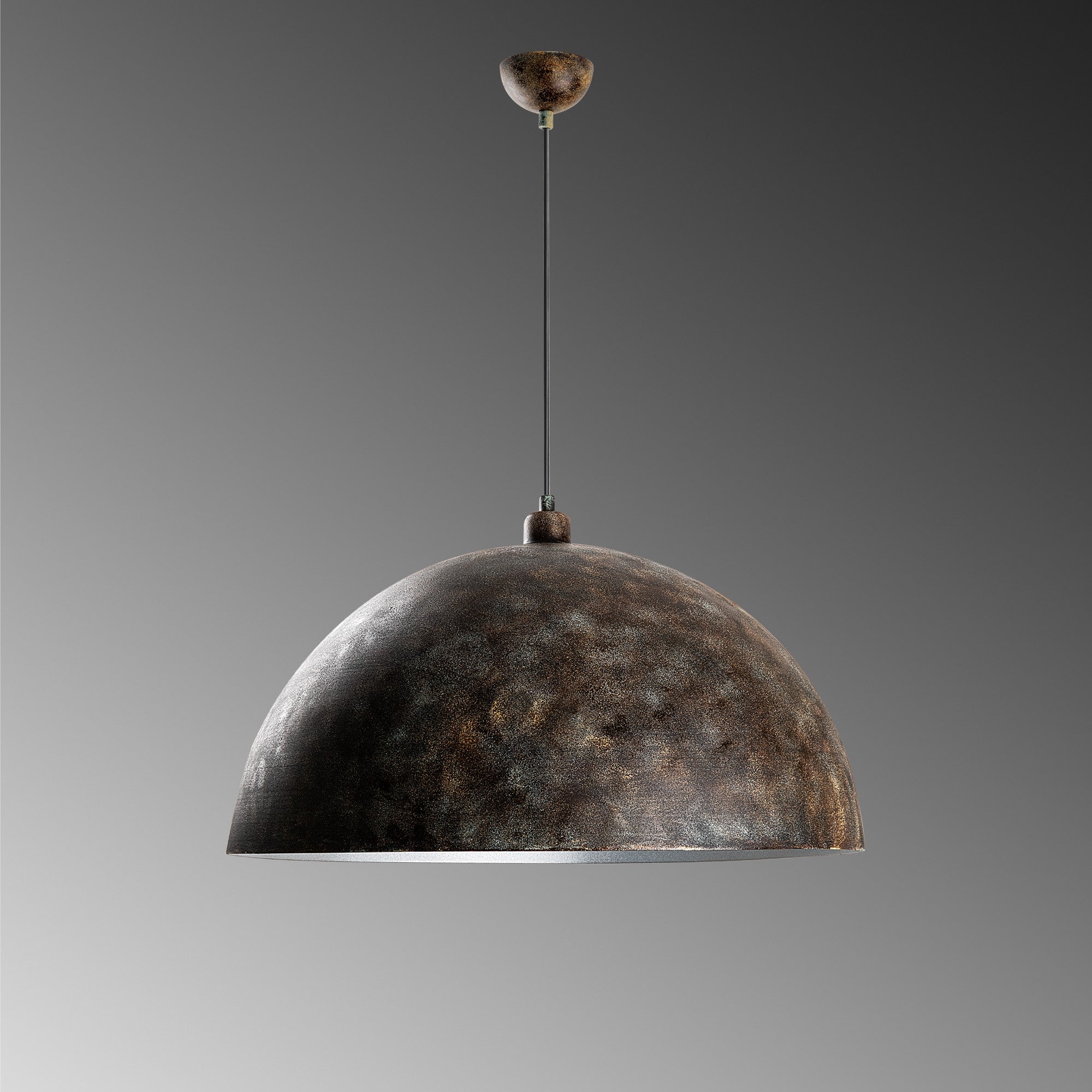 Candeeiro de Teto elegante ajustável – Ø60 cm – Cor antiquada – Corpo de metal