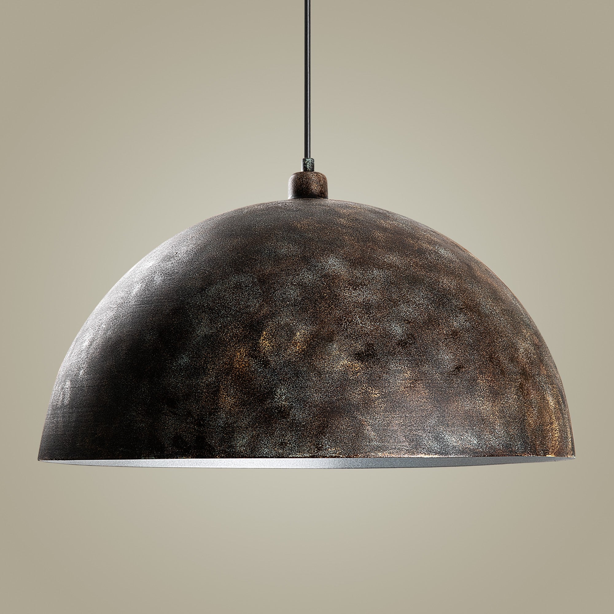 Candeeiro de Teto elegante ajustável – Ø60 cm – Cor antiquada – Corpo de metal