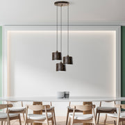 Candeeiro de Teto – 45 cm de diâmetro – cor antiga – metal