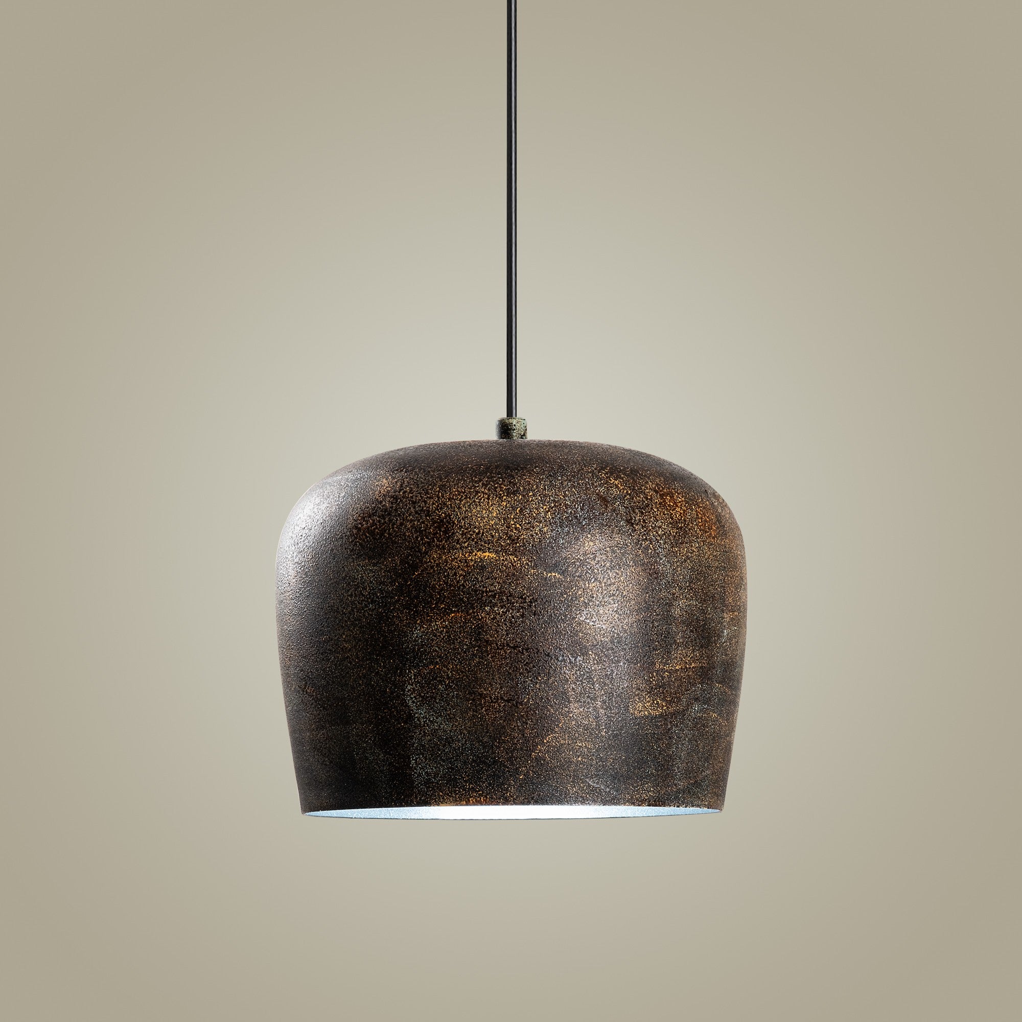 Candeeiro de Teto elegante ajustável – 45 cm de diâmetro – Cor antiquada – Metal