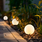 Candeeiro de Pé para Exterior – 57 cm – Preto – Plástico