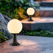 Candeeiro de Pé para Exterior – 36 cm altura – Preto – Plástico