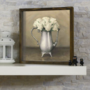 Quadro Decorativo MDF Emoldurado Multicolor 34x34cm - Impressão UV em Madeira de Pinho