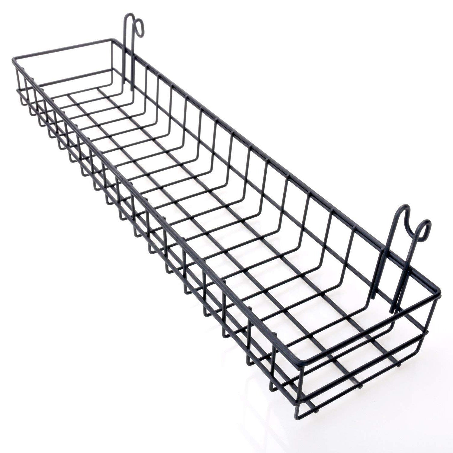 Acessório Decorativo de Parede em Metal Preto WR011 - 100% Metal 40x9x11cm