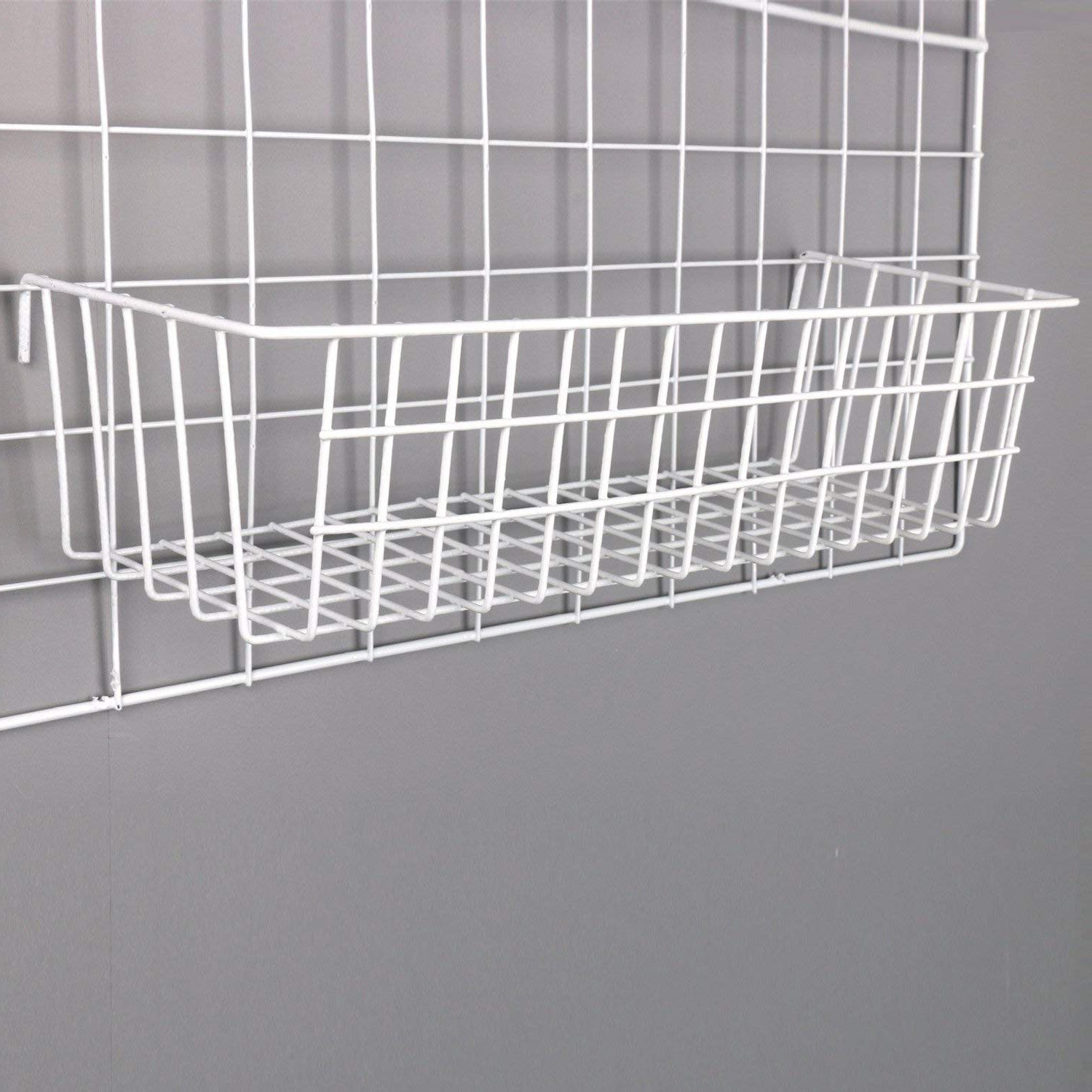 Acessório Decorativo de Parede em Metal Branco - 38x13x16cm - 100% Metal