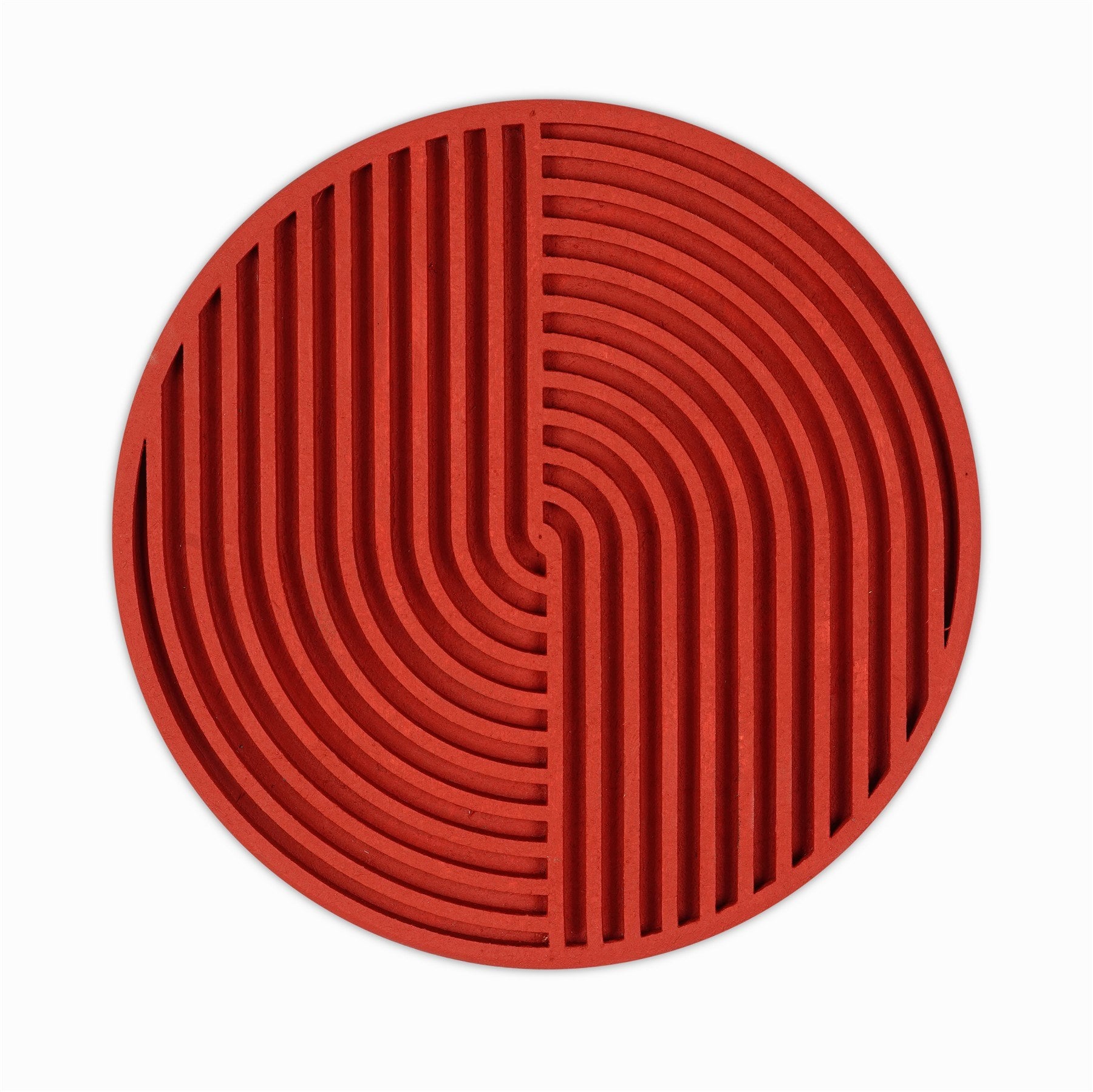 Arte Decorativa em Madeira de Abeto Vermelha 33x33cm - Acessório de Parede Premium ART128