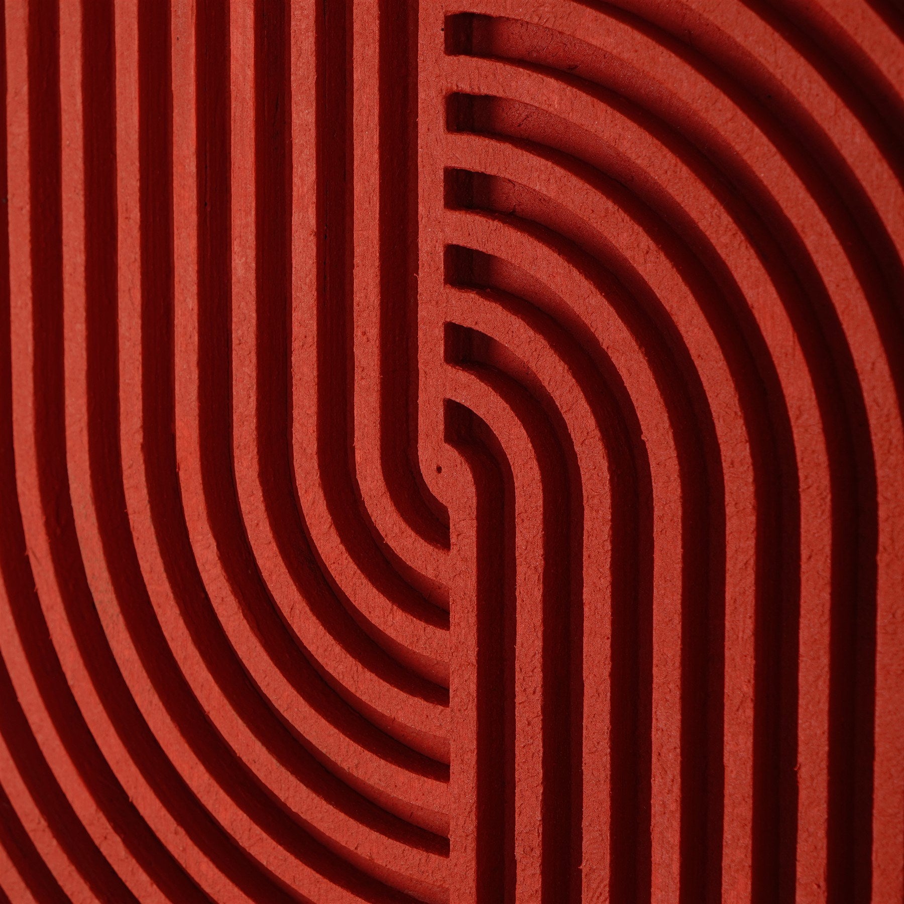 Arte Decorativa em Madeira de Abeto Vermelha 33x33cm - Acessório de Parede Premium ART128