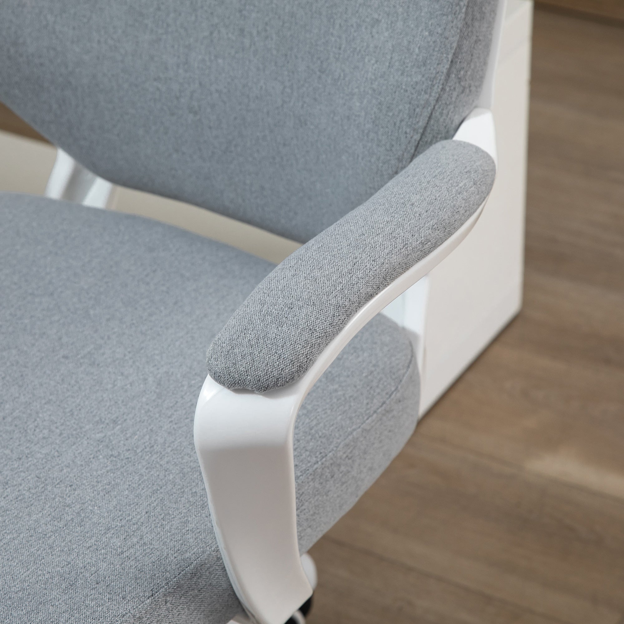 Cadeira de Escritório Ergonômica Cinza 62x69x92-102 cm