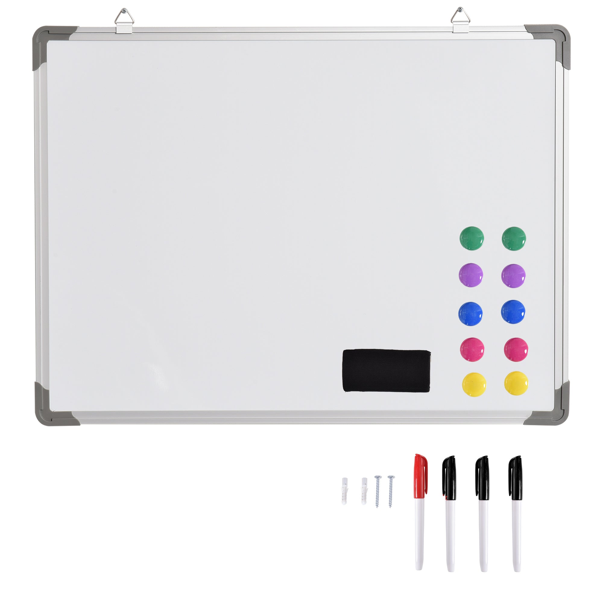 Quadro Magnético de Parede 60x45 cm - Branco