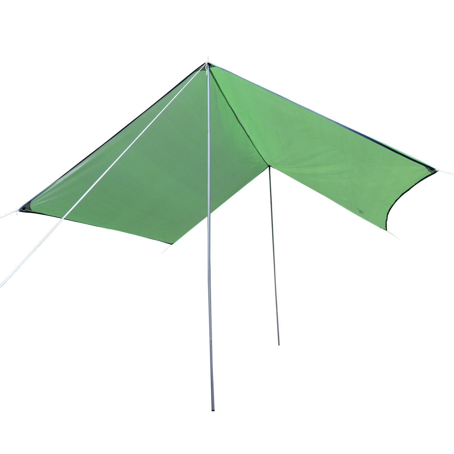 Abrigo de Campismo Portátil 300x292 cm Verde