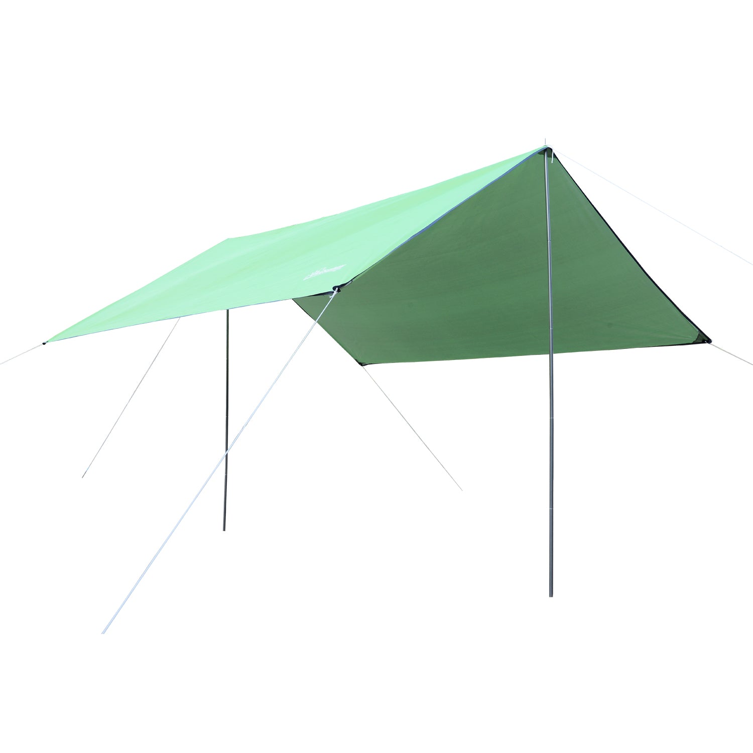 Abrigo de Campismo Portátil 300x292 cm Verde