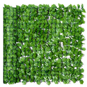 Vedação Artificial em Rolo 300x100 cm Verde - Decoração de Privacidade para Jardim