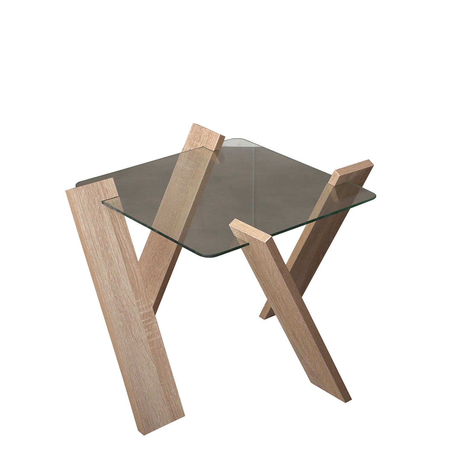 Mesa de Centro-Roman Mini-Carvalho Claro