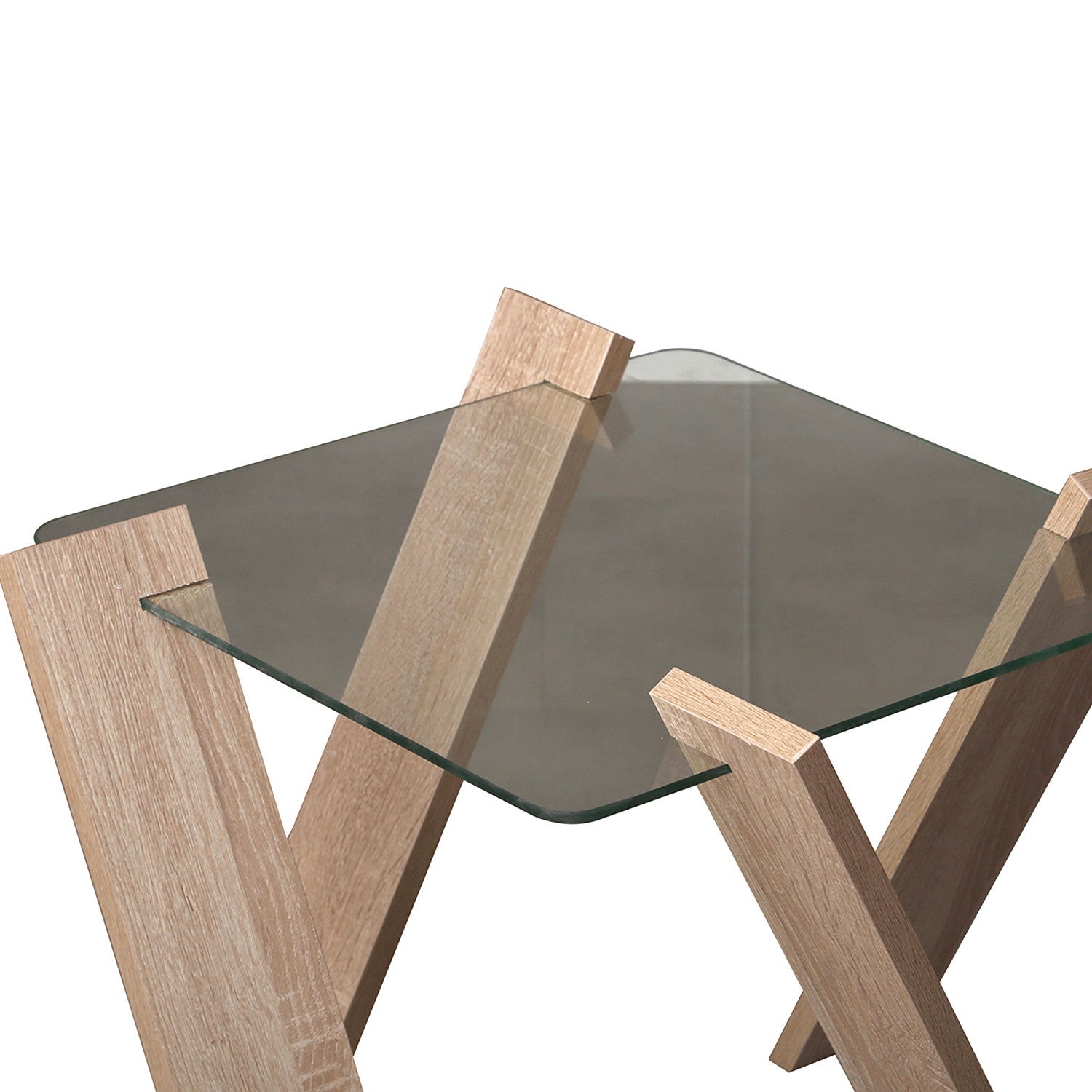Mesa de Centro-Roman Mini-Carvalho Claro