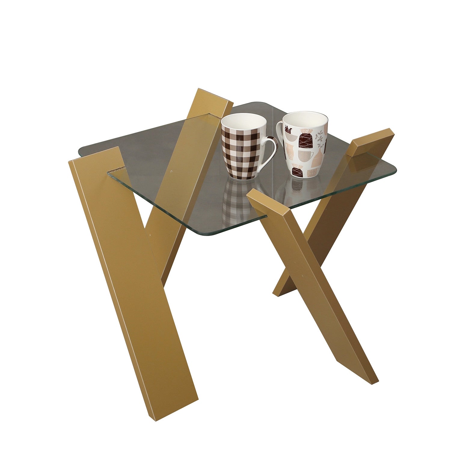 Mesa de Centro-Roman Mini-Mostarda
