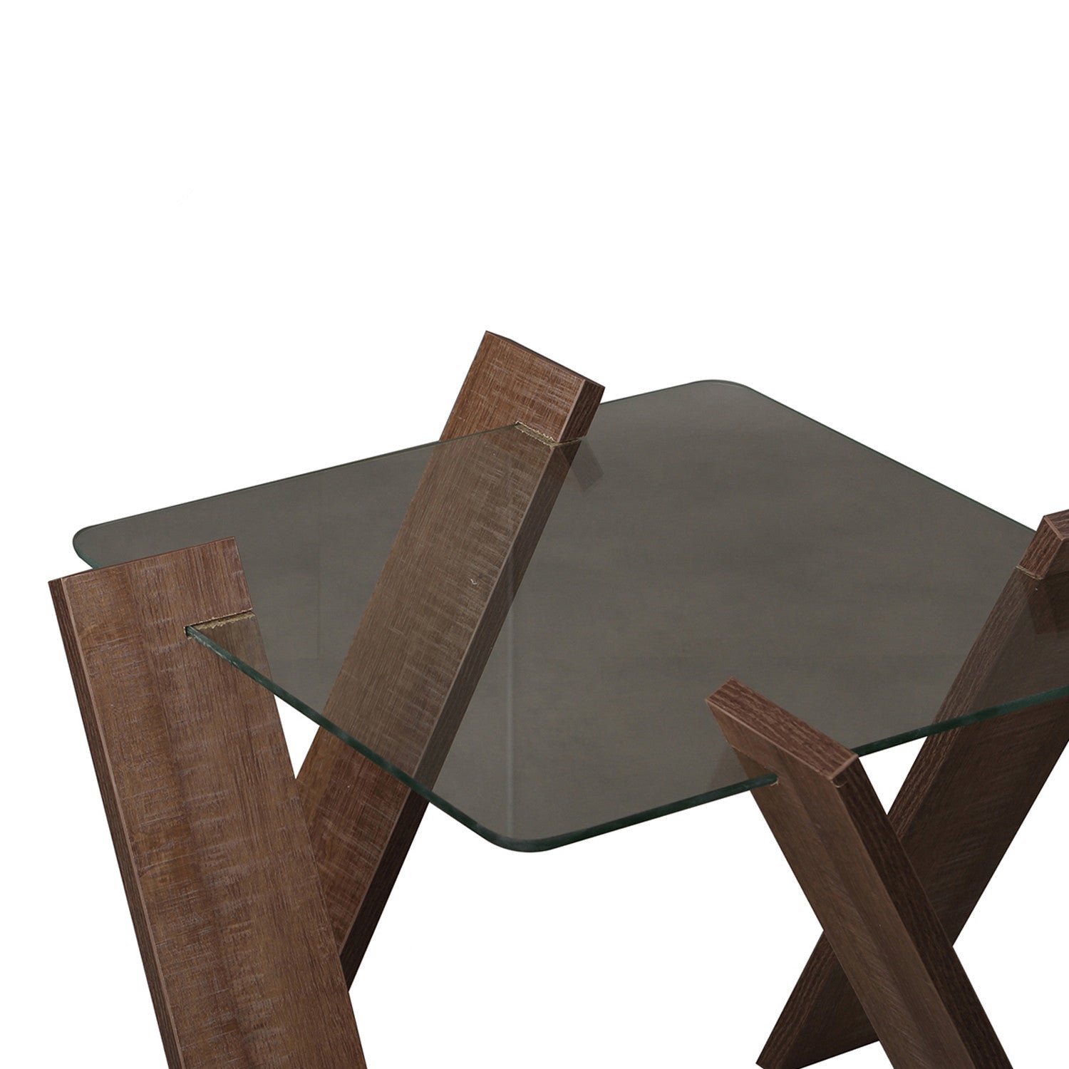 Mesa de Centro-Roman Mini-Carvalho escuro