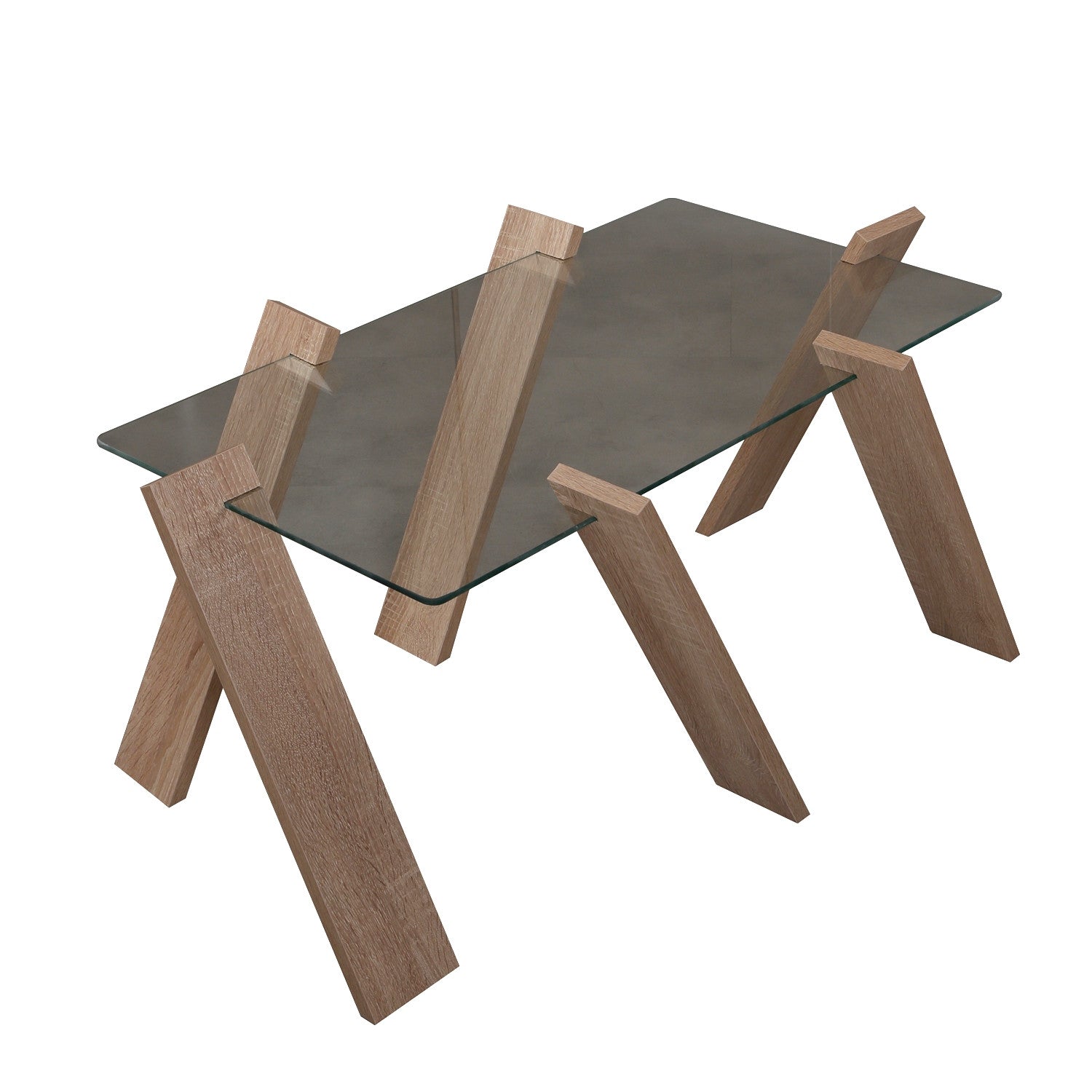 Mesa de Centro-Roman Maxi-Carvalho Claro