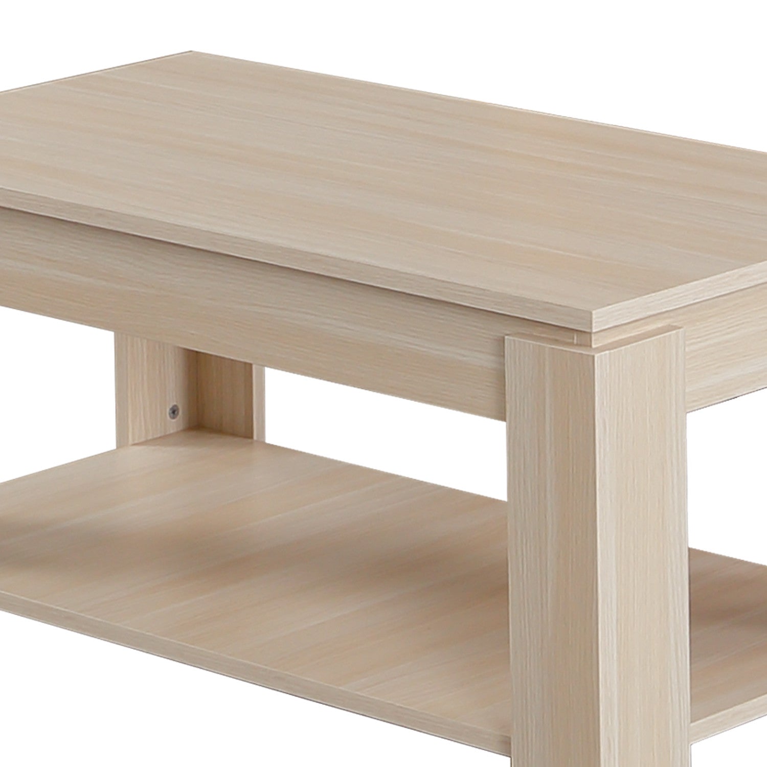 Mesa de Centro-Shelf-Carvalho Claro