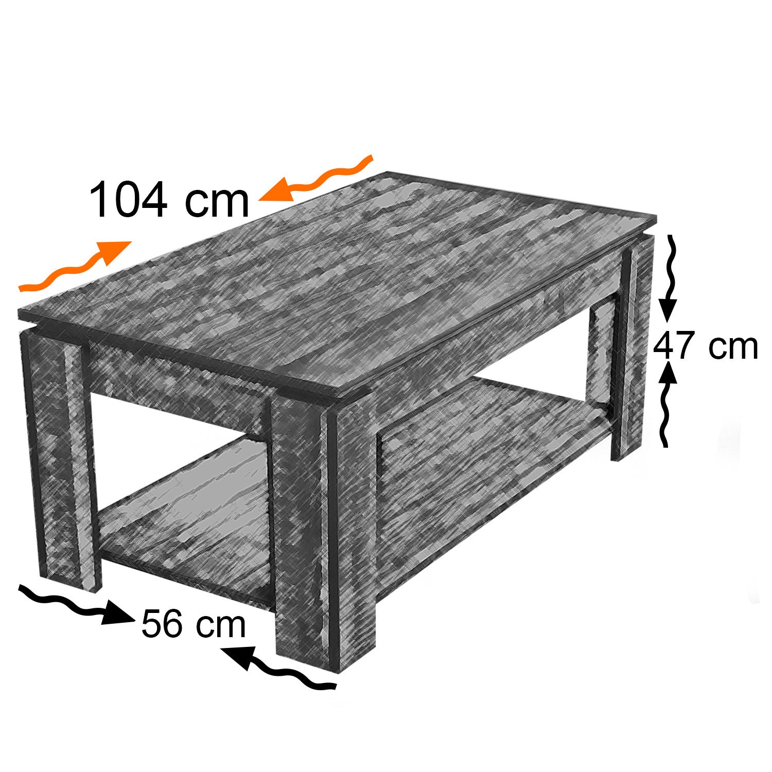 Mesa de Centro-Shelf-Branco