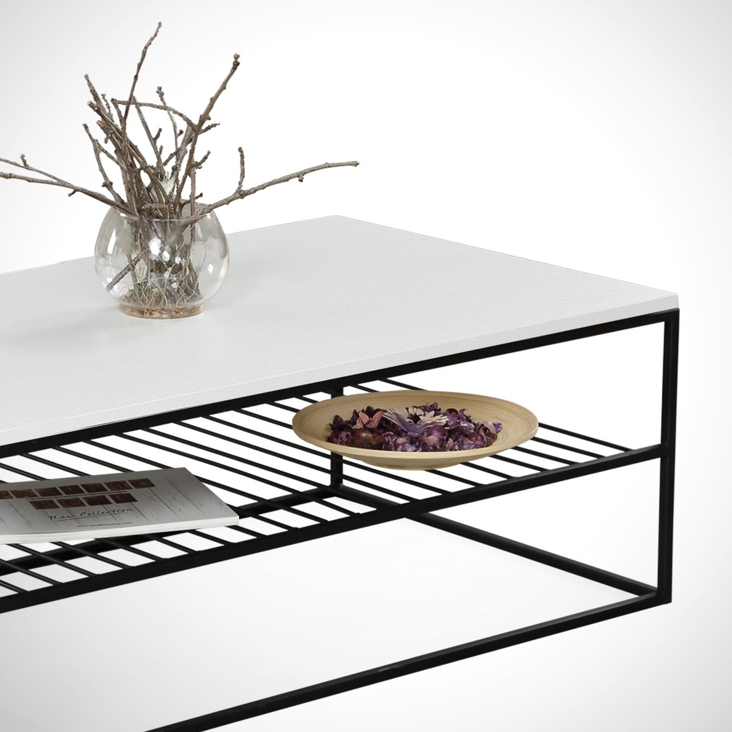 Mesa de Centro-Etna-Branco
