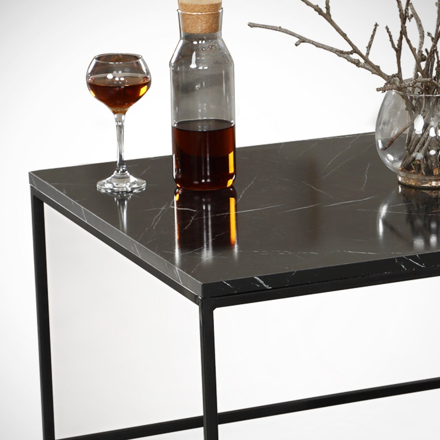 Mesa de Centro-Zinus-Preto
Branco