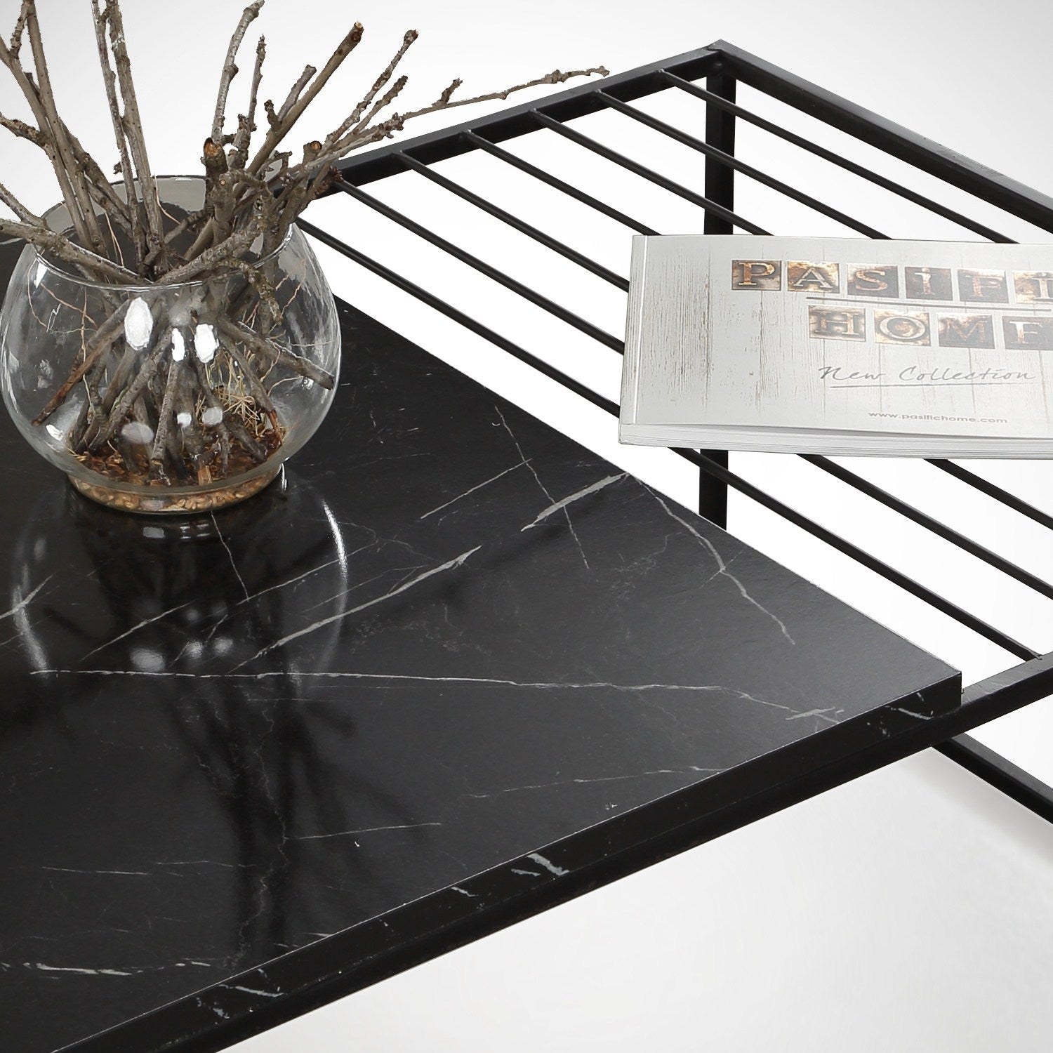 Mesa de Centro-Zinus-Preto
Branco