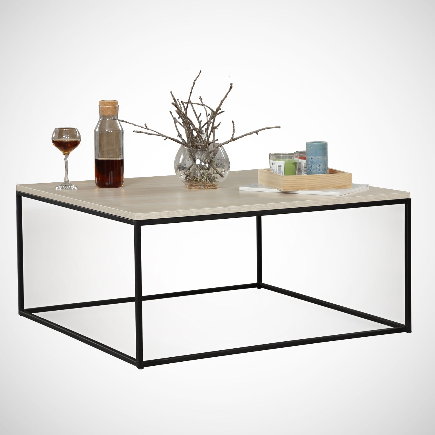 Mesa de Centro-Poly-Carvalho