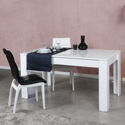 Mesa de Jantar Extensível-Oblo-Branco
