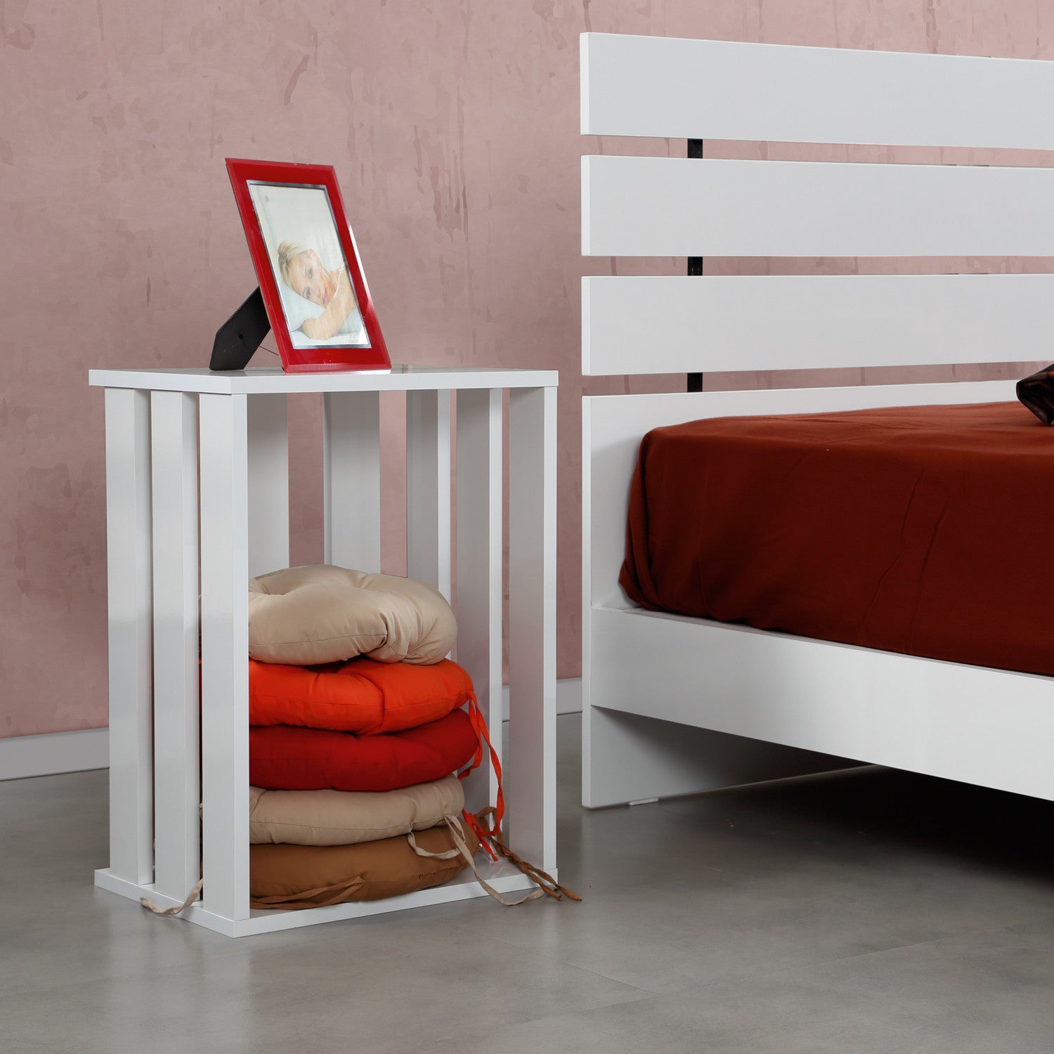 Mesa de cabeceira-Fuga-Branco