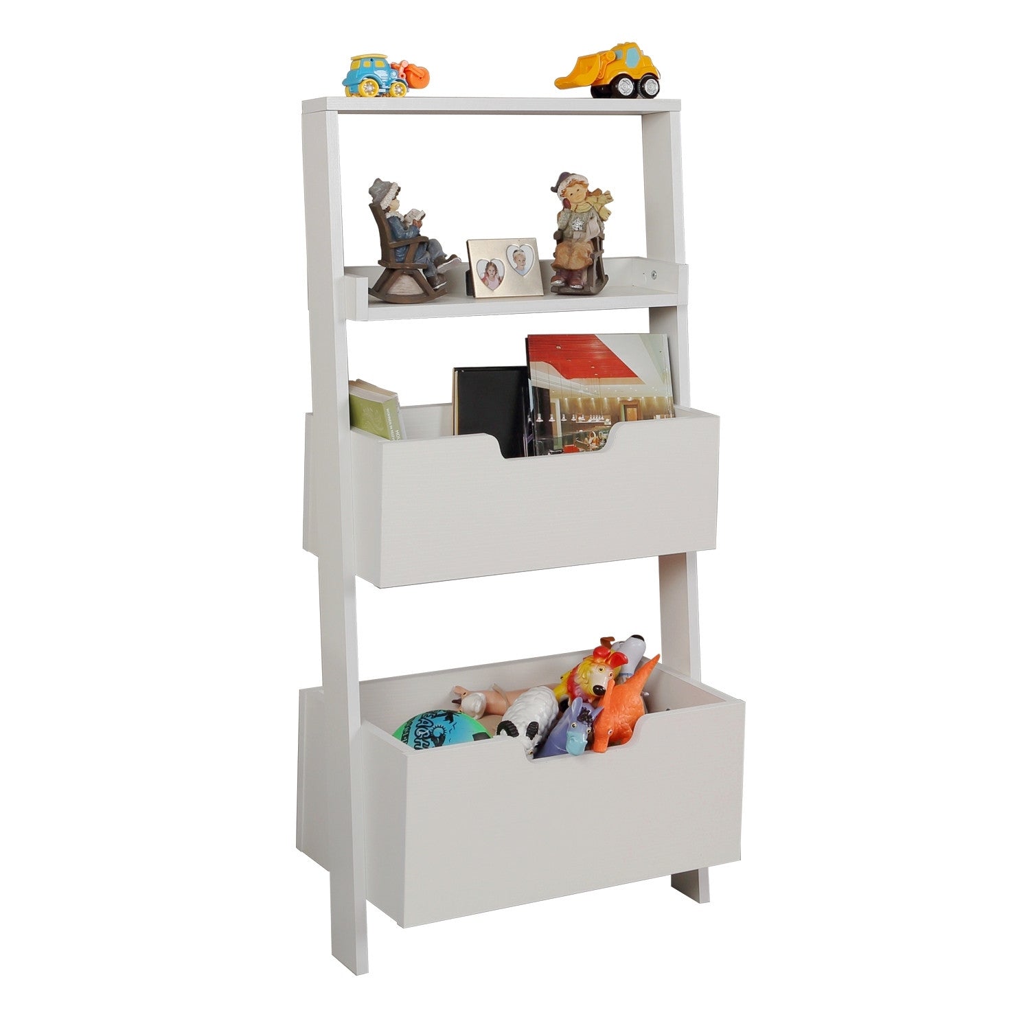 Estante de livros-Only-Branco