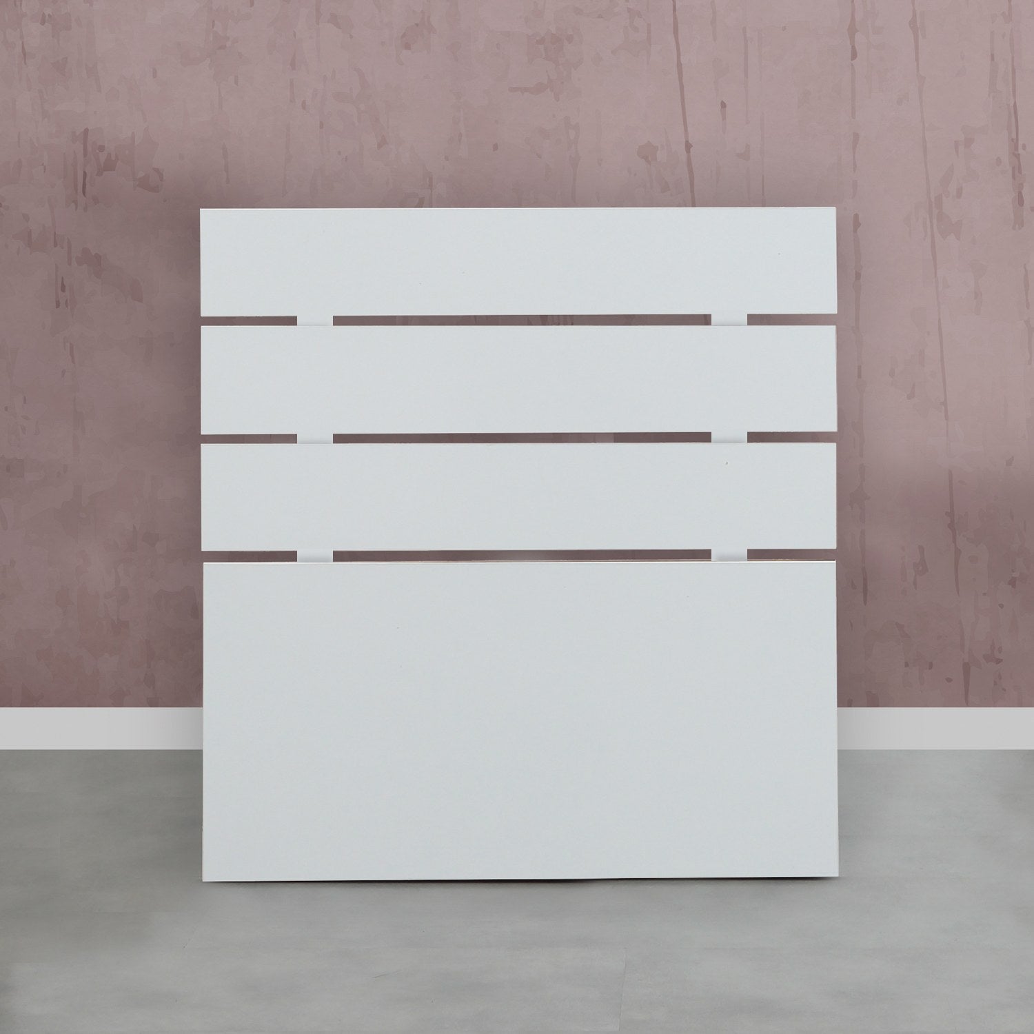Cabeceira – 90cm x 100cm x 3cm – Branco – Painel de partículas revestido a melamina