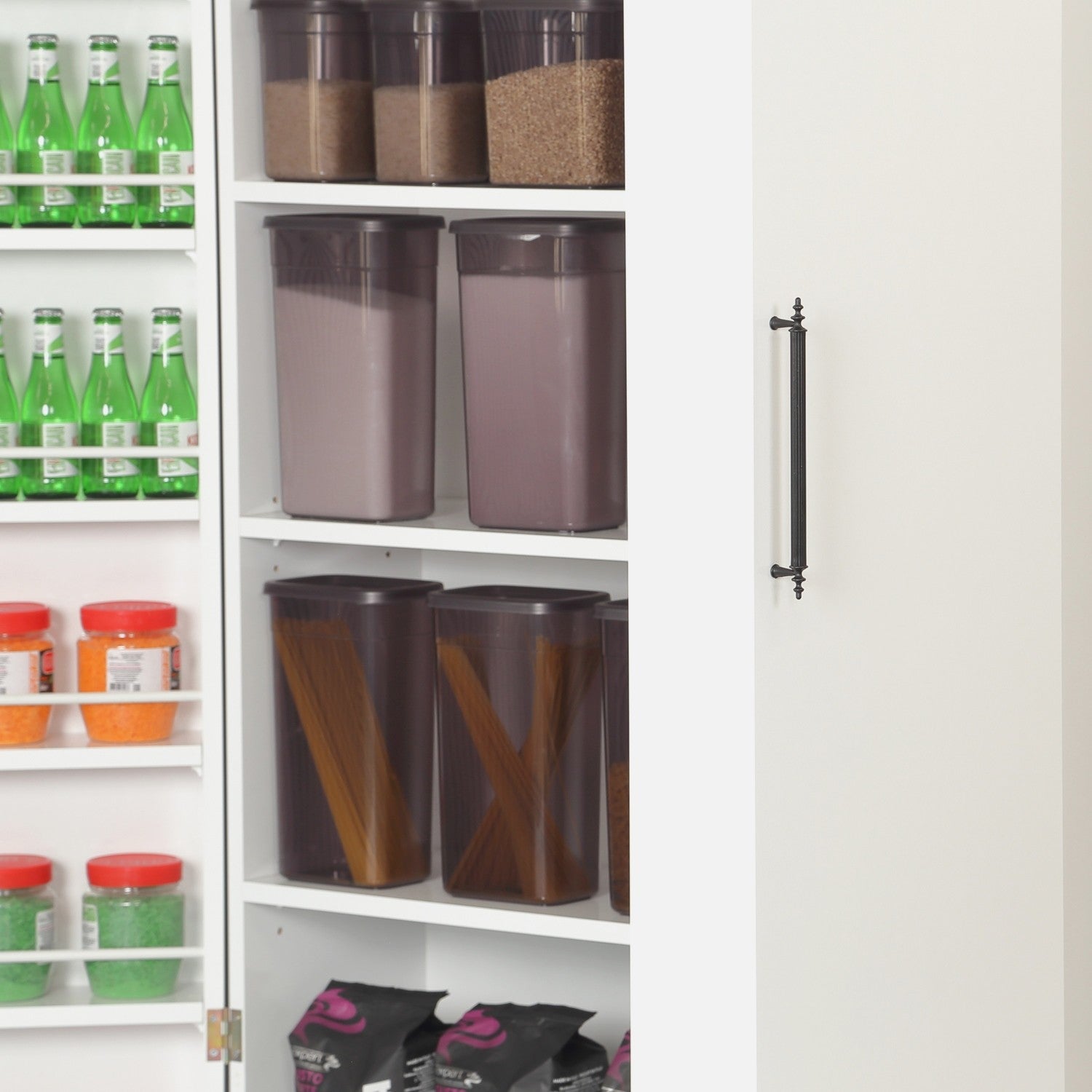 Armário multiuso – 80 cm x 180 cm x 42 cm – Branco – Aglomerado