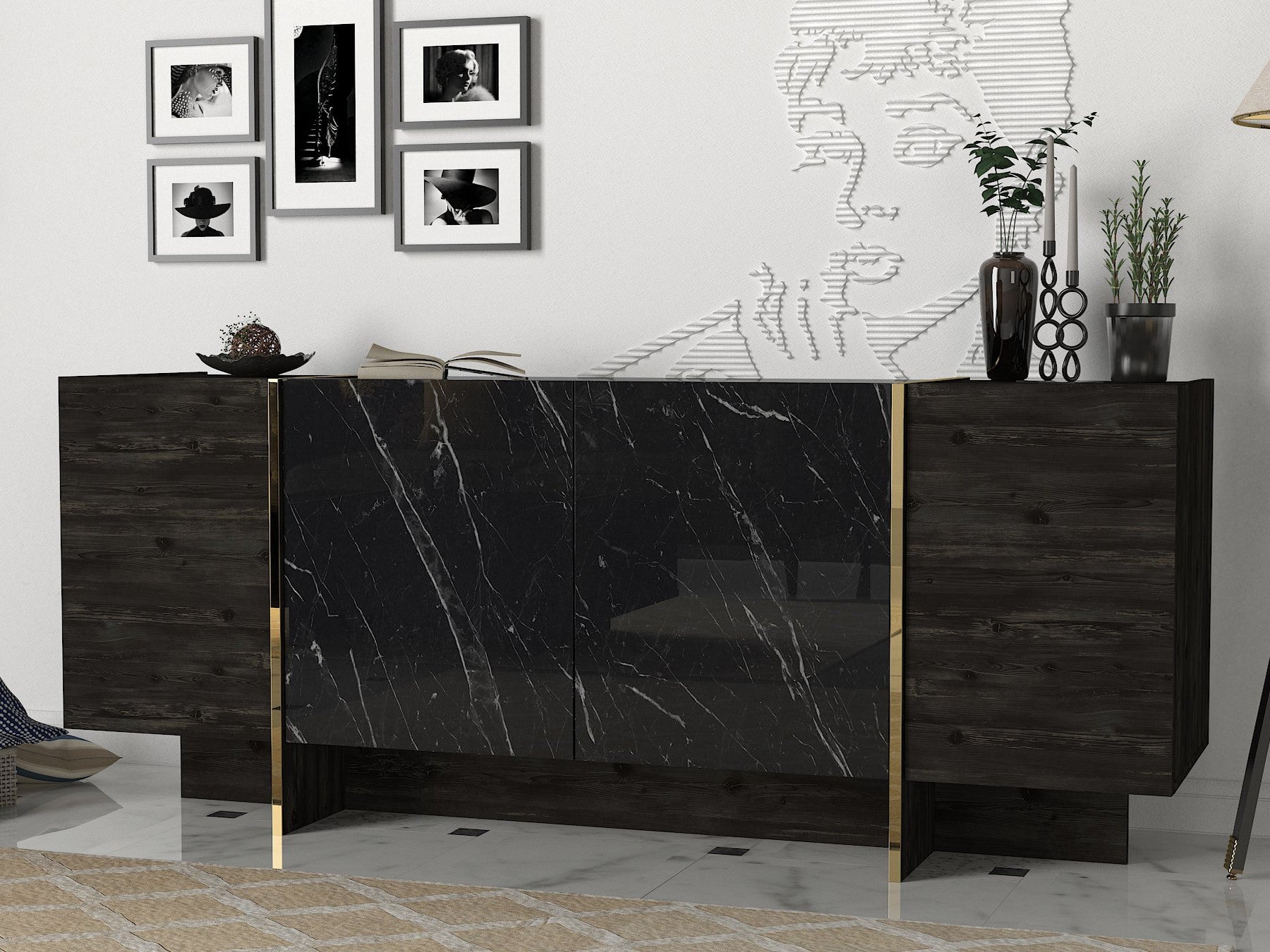 Aparador-Veyron-Preto
Dourado