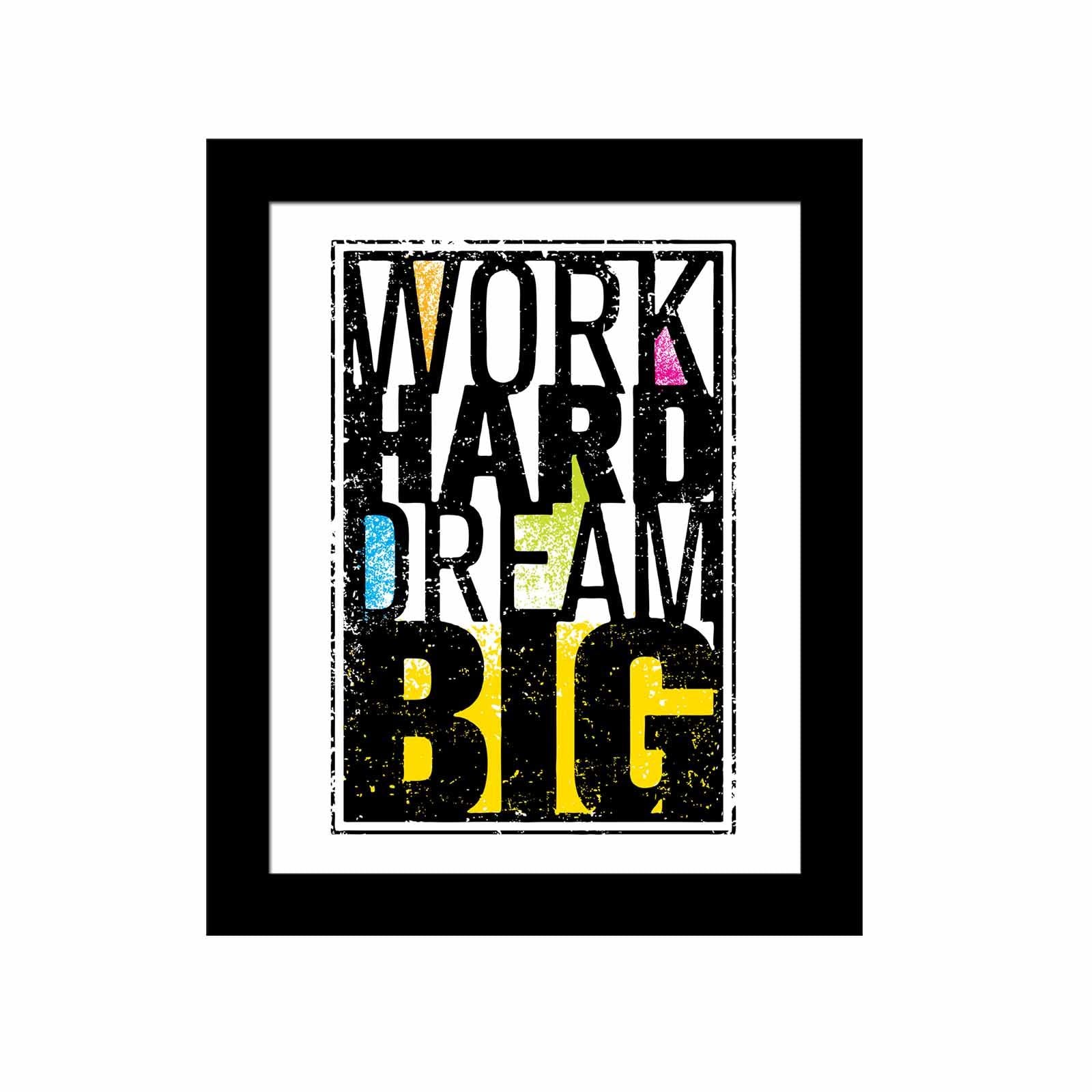 Quadro Decorativo MDF Emoldurado Multicolor SCT-007 - Arte Moderna para Decoração de Interiores 23,5x28,5cm