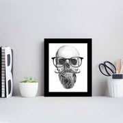 Quadro Decorativo MDF Emoldurado SCT-009 Multicolor 23,5x28,5cm - Arte Moderna para Transformar o Seu Espaço