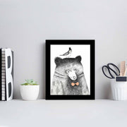 Quadro Decorativo MDF Emoldurado SCT-010 Multicolor 23,5x28,5cm - Arte Moderna para Transformar o Seu Espaço