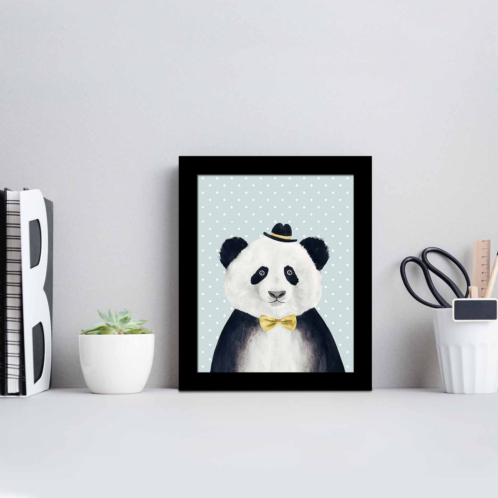 Quadro Decorativo MDF Emoldurado SCT-012 Multicolor 23,5x28,5cm - Arte Moderna para Transformar o Seu Espaço