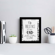 Quadro Decorativo MDF Emoldurado SCT-013 Multicolor 23,5x28,5cm - Arte Moderna para Decoração de Interiores