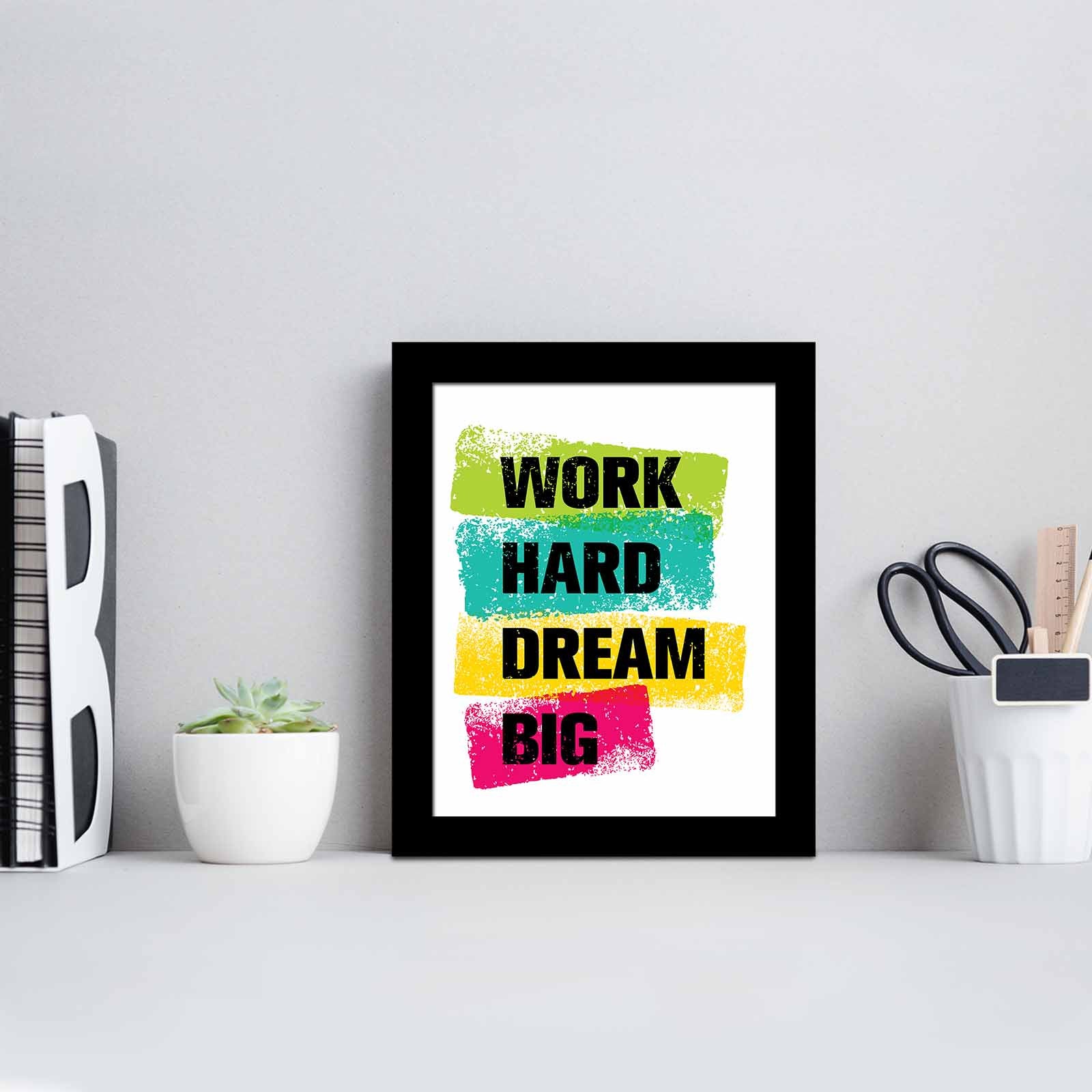 Quadro Decorativo MDF Emoldurado SCT-015 Multicolor 23,5x28,5cm - Arte Moderna para Transformar o Seu Espaço