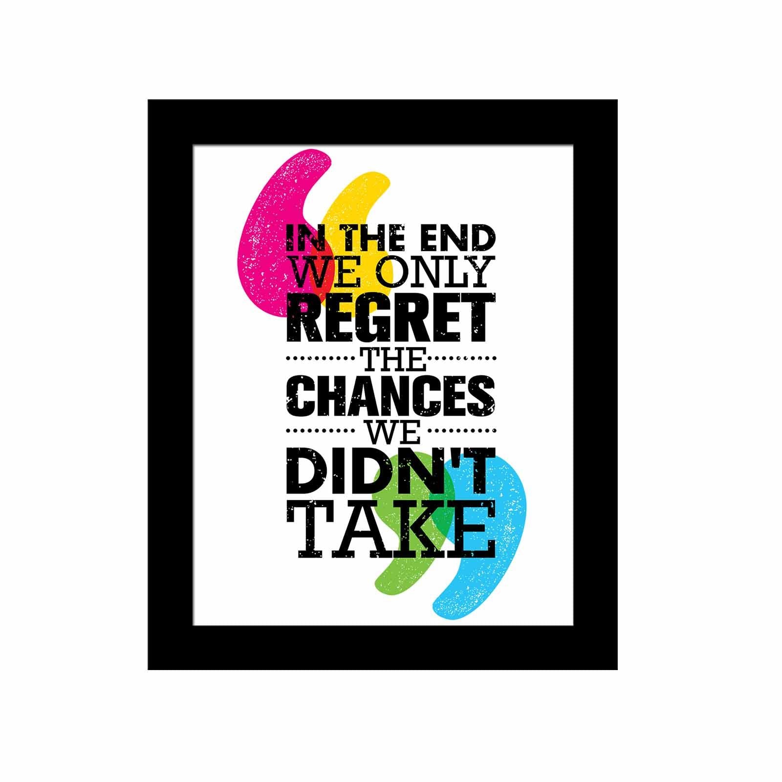 Quadro Decorativo MDF Emoldurado Multicolor SCT-016 - Arte Moderna para Decoração de Interiores 23,5x28,5cm