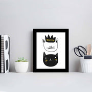 Quadro Decorativo MDF Emoldurado SCT-017 Multicolor 23,5x28,5cm - Arte Moderna para Transformar o Seu Espaço